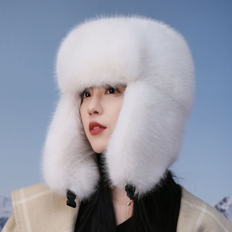 Winter Trapper Hat - 2025 New Winter Women Faux Fur