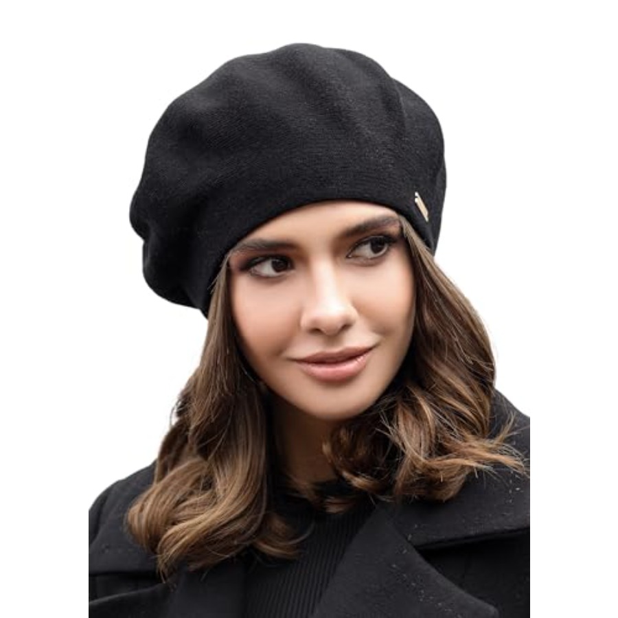 Beret French Wool - Beret - Warm Lined Wool Angora