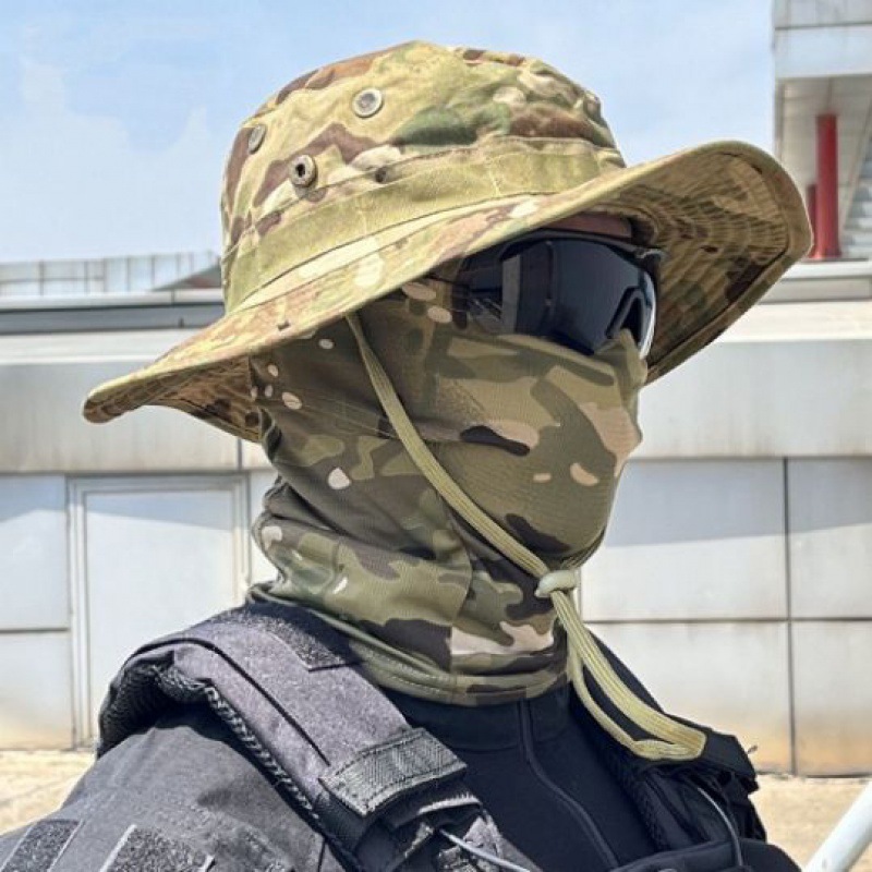 Boonie Hat Tactical - Tactical Camouflage Fishing Cap Military Hat