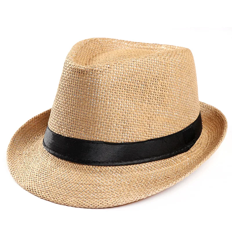 Cowboy Hat Straw - Summer Casual Trendy Beach Sun Straw