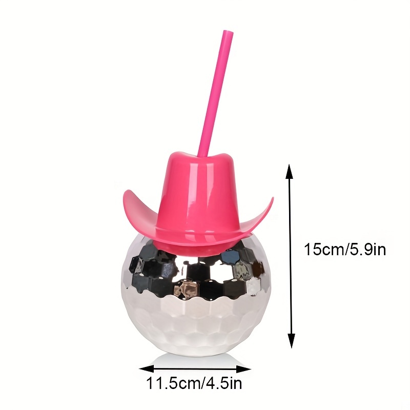 Disco Ball Cowboy Hat Tumbler  – обзор и цена Cowboy Hat Straw