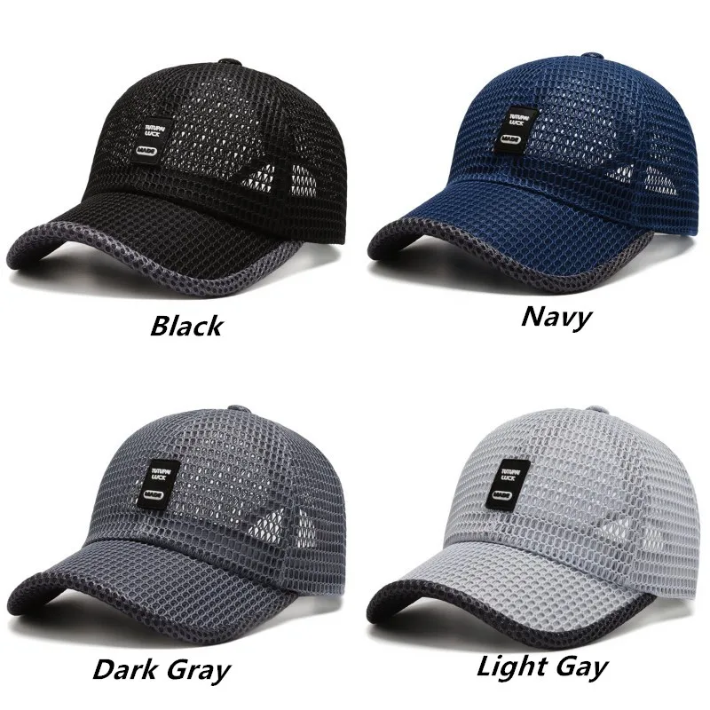 Men Women Summer Full Mesh Qui – обзор и цена Trucker Cap Mesh