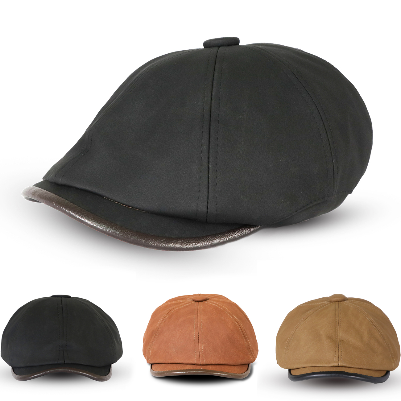 Men's Octagonal Newsboy Hat Wa – обзор и цена Newsboy Cap Ivy