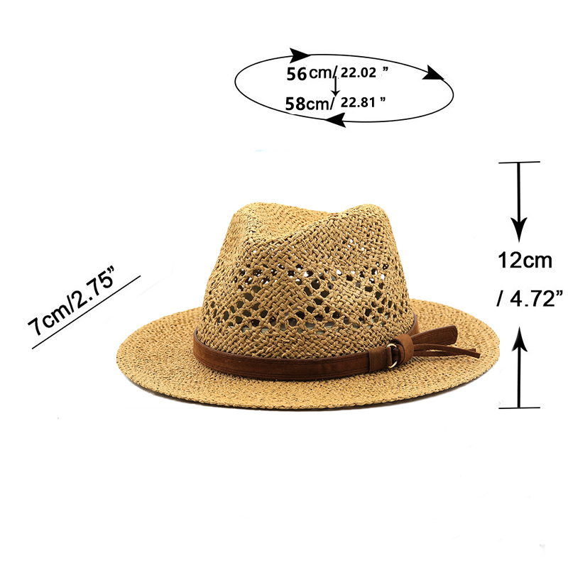 Hollow Men Raffia straw hat St – обзор и цена Cowboy Hat Straw