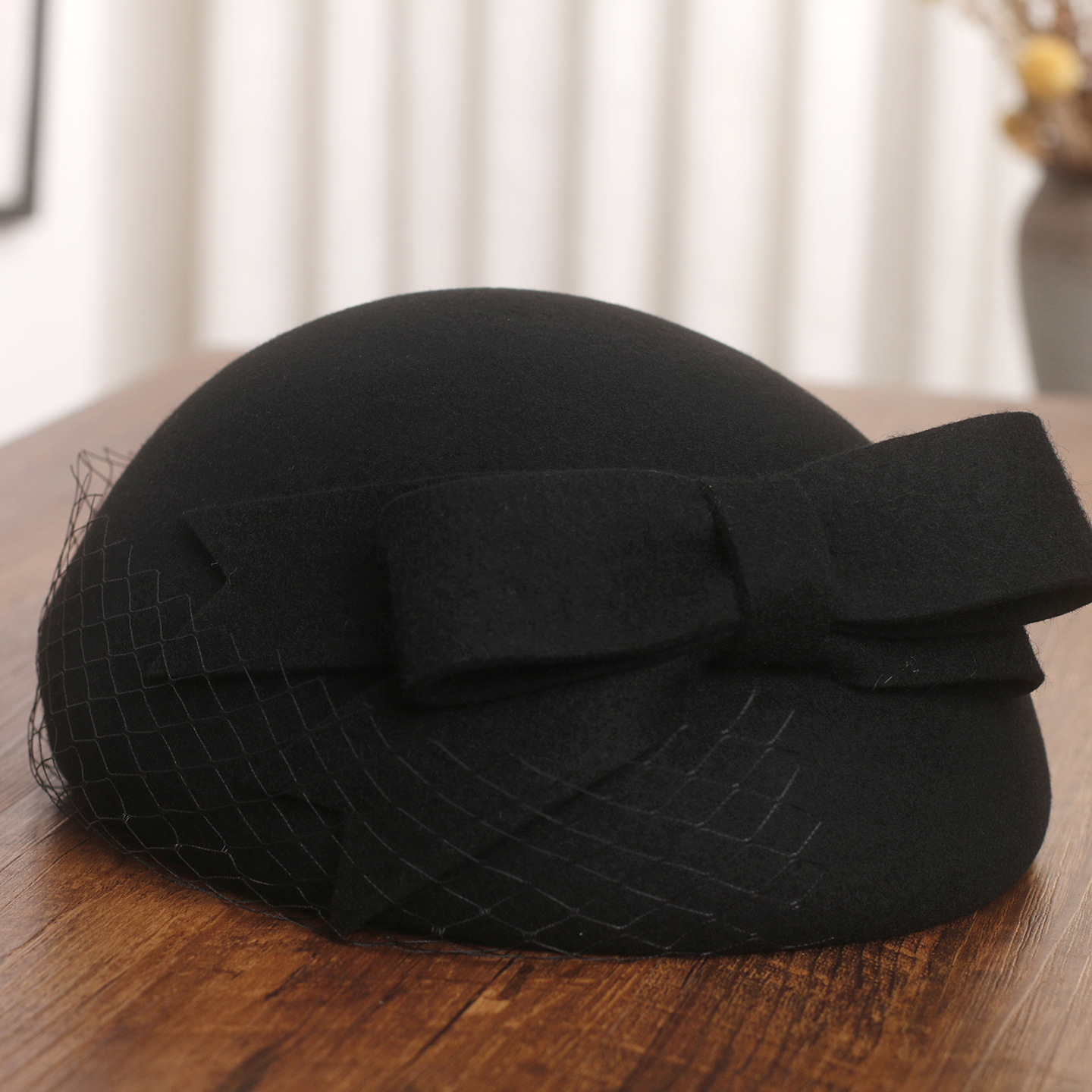 French Elegant Mesh-Bow Wool B – обзор и цена Beret French Wool