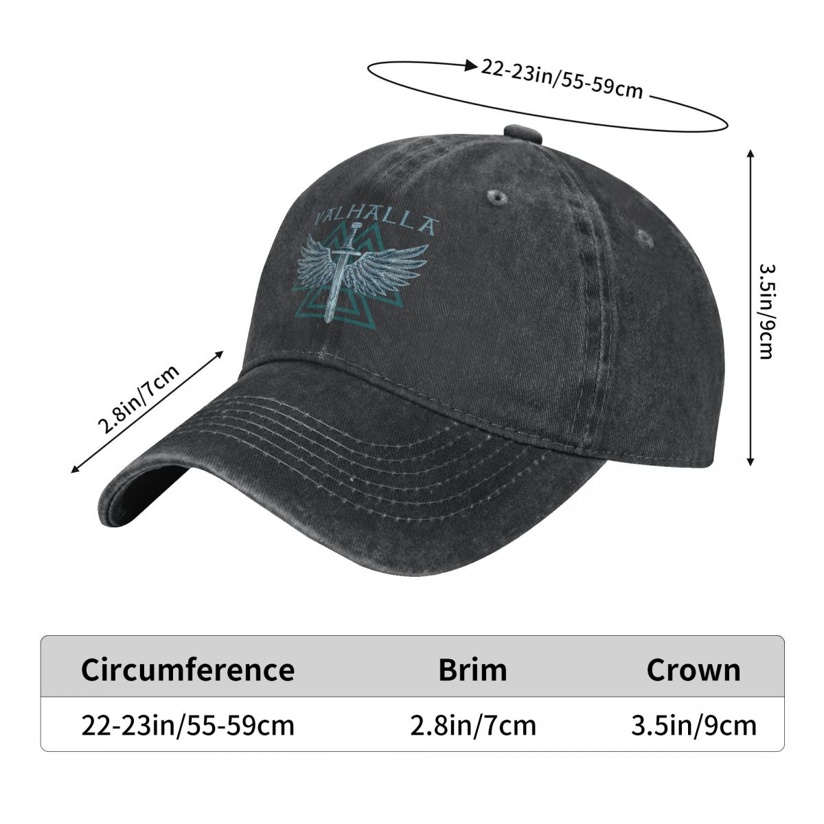 Washed Men's Baseball Cap Nors – обзор и цена Golf Cap Dad