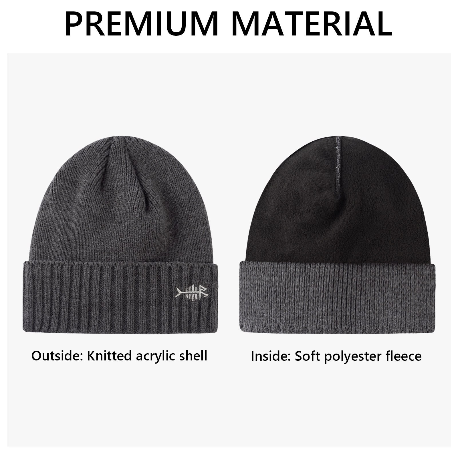 BASSDASH Winter Beanie Hats wi – обзор и цена Beanie Cuffed Knit