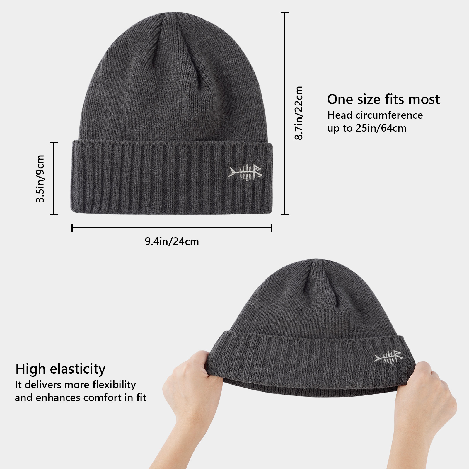 BASSDASH Winter Beanie Hats wi – обзор и цена Beanie Cuffed Knit