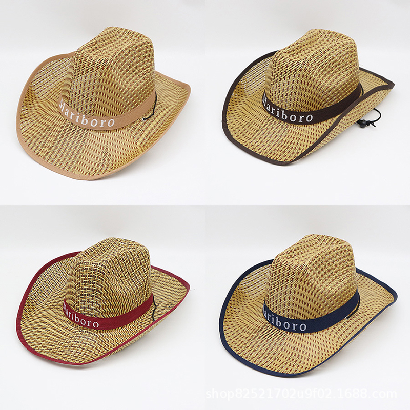 Men Retro Western Cowboy Summe – обзор и цена Cowboy Hat Straw