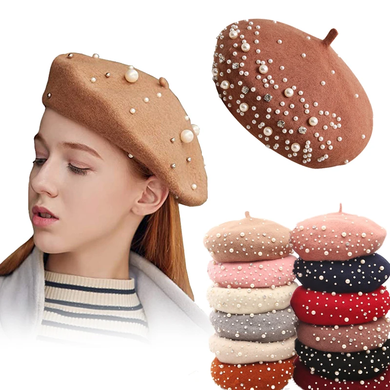 2024 Winter Wool Beret with Rh – обзор и цена Beret French Wool
