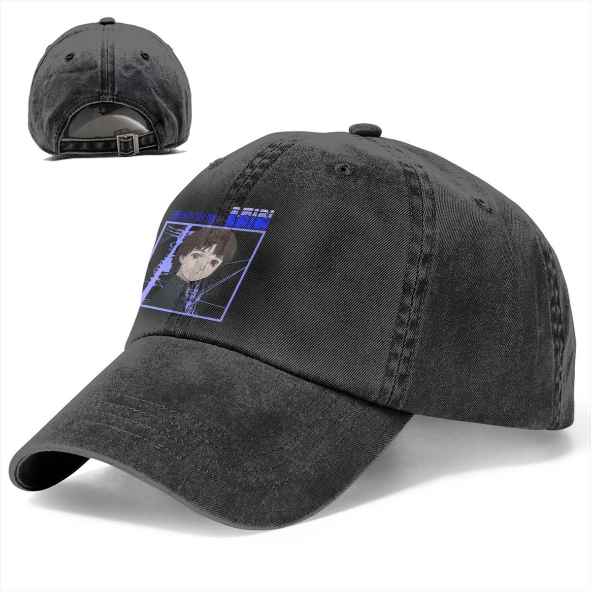 Washed Men's Baseball Cap Blue – обзор и цена Golf Cap Dad