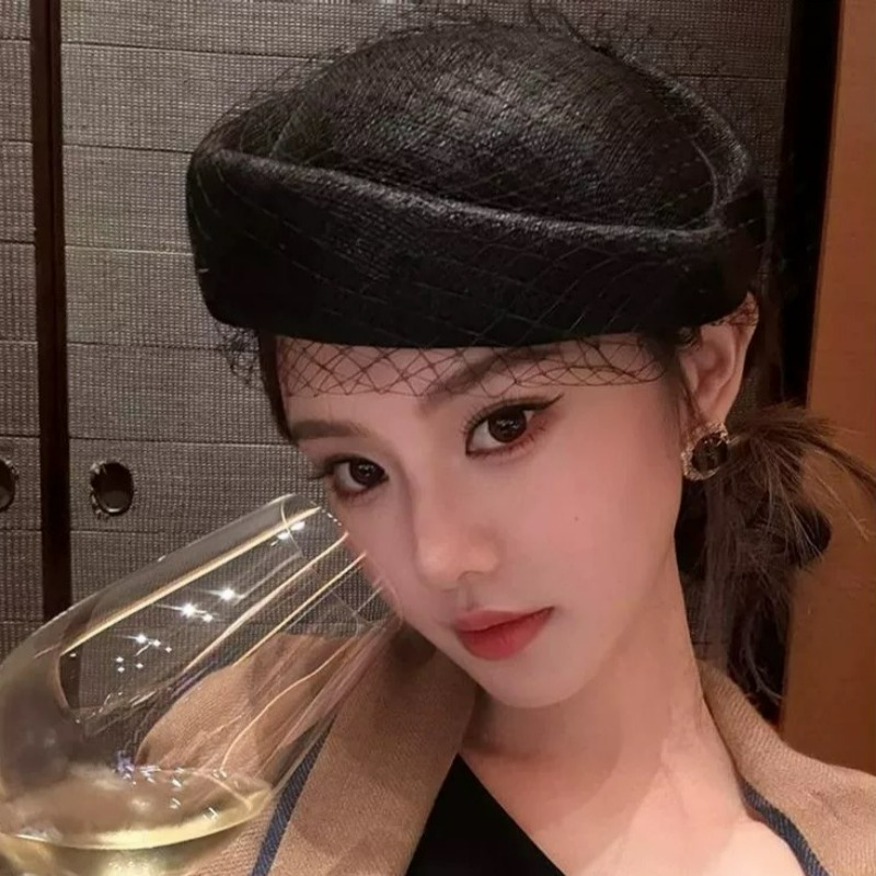 Fashion Mesh Flat Top Beret Ha – обзор и цена Beret French Wool