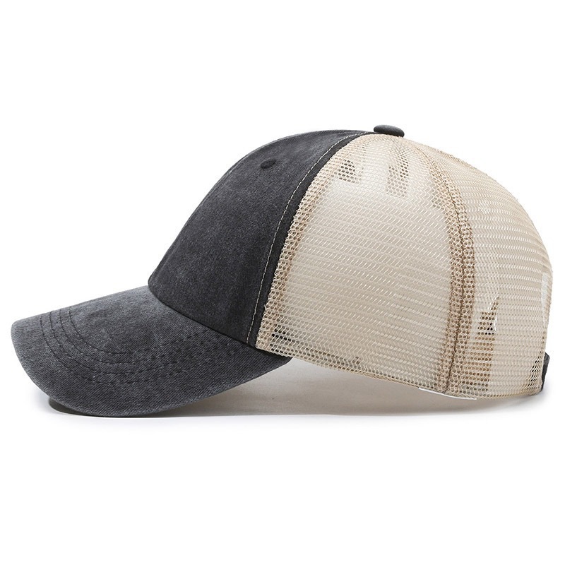 Custom Logo Washed Mesh Cap Br – обзор и цена Visor Sun Hat