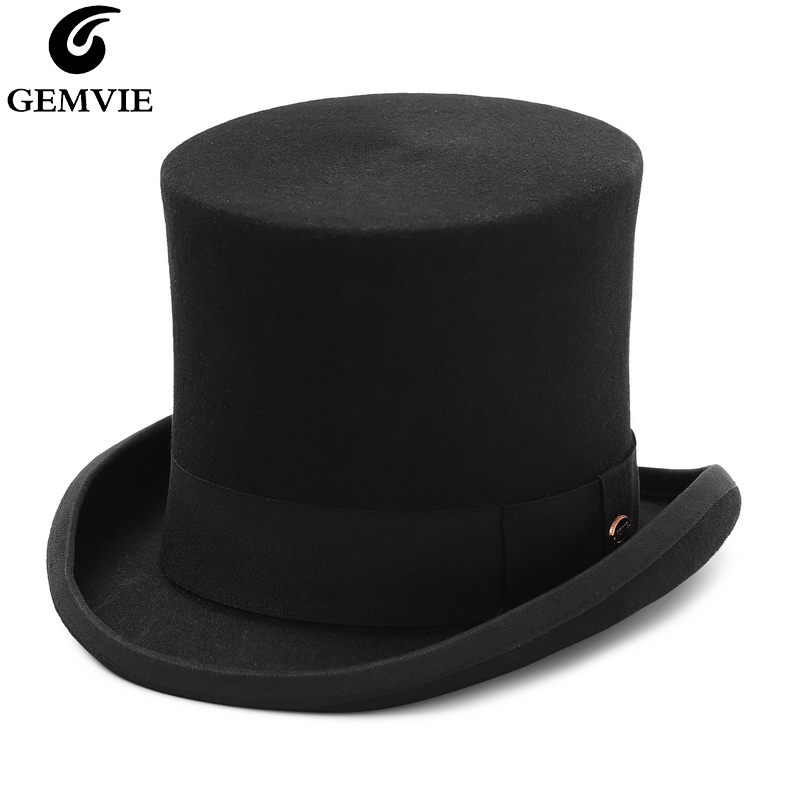 GEMVIE 17cm 100% Wool Felt Top – обзор и цена Fedora Hat Wool