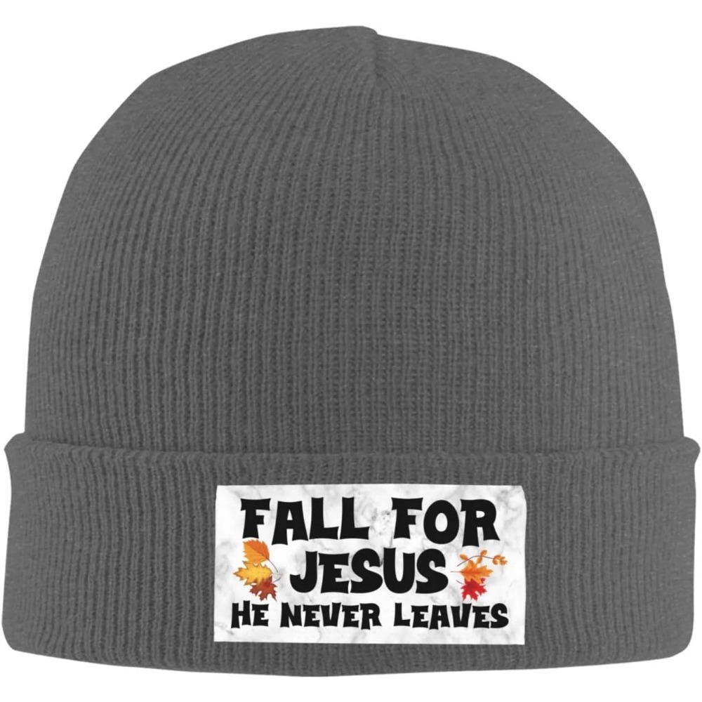 Fall For Jesus He Never Leaves – обзор и цена Beanie Cuffed Knit