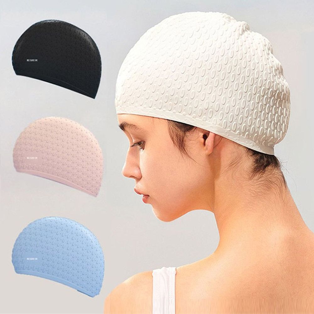 Elastic Summer Swimming Cap Wa – обзор и цена Swim Hat Silicone
