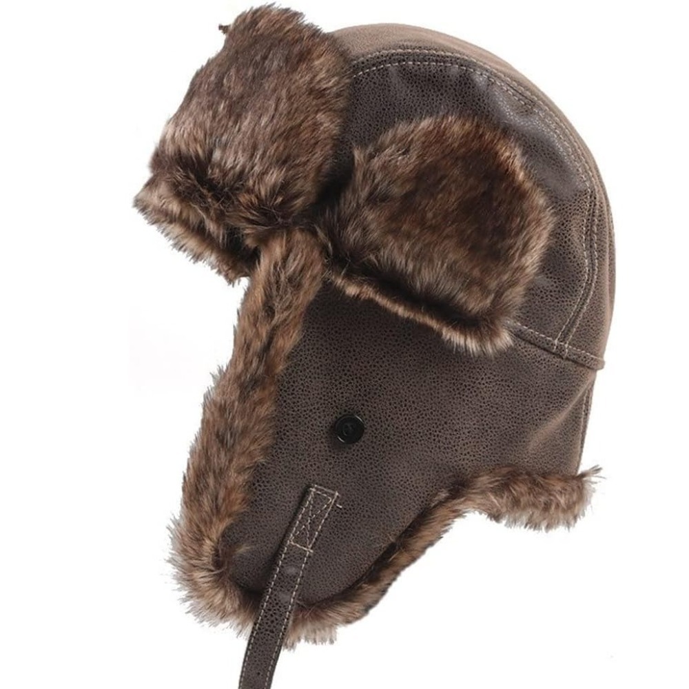 New Leather Winter Trapper Hat – обзор и цена Trapper Hat Ear Flap