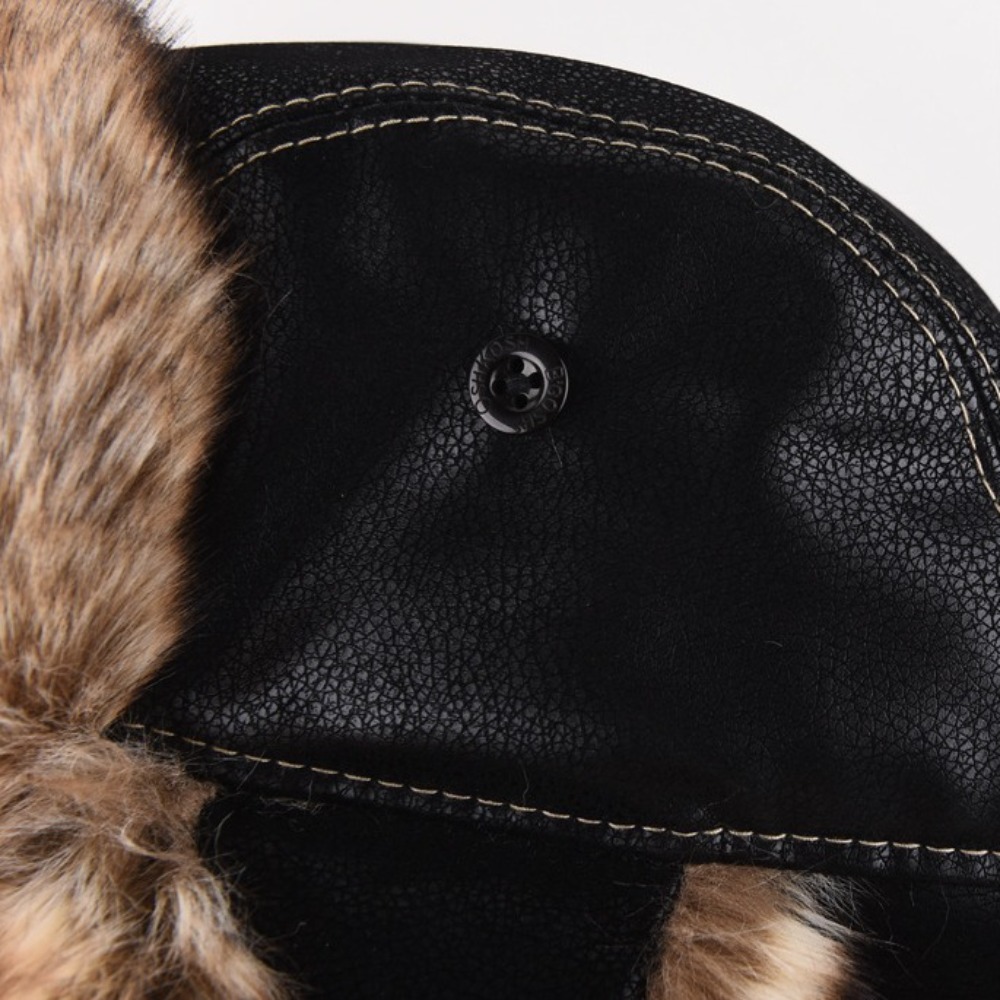 New Leather Winter Trapper Hat – обзор и цена Trapper Hat Ear Flap