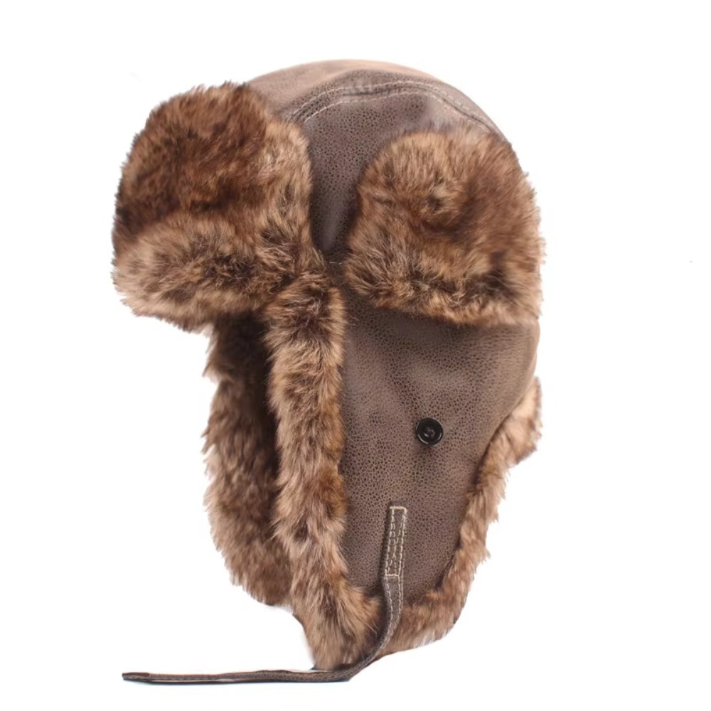 New Leather Winter Trapper Hat – обзор и цена Trapper Hat Ear Flap