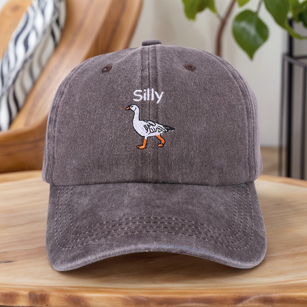 Funny Embroidered Silly Goose  – обзор и цена Golf Cap Dad