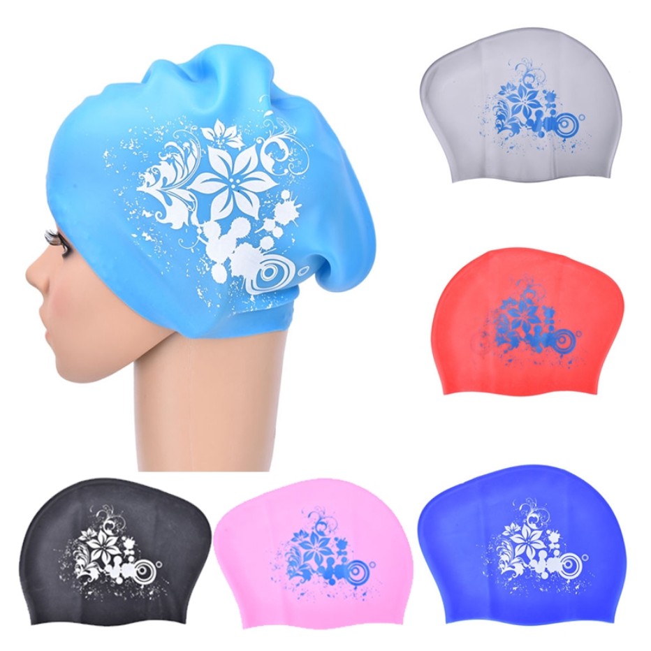Silicone Swimming Cap for Long – обзор и цена Swim Hat Silicone