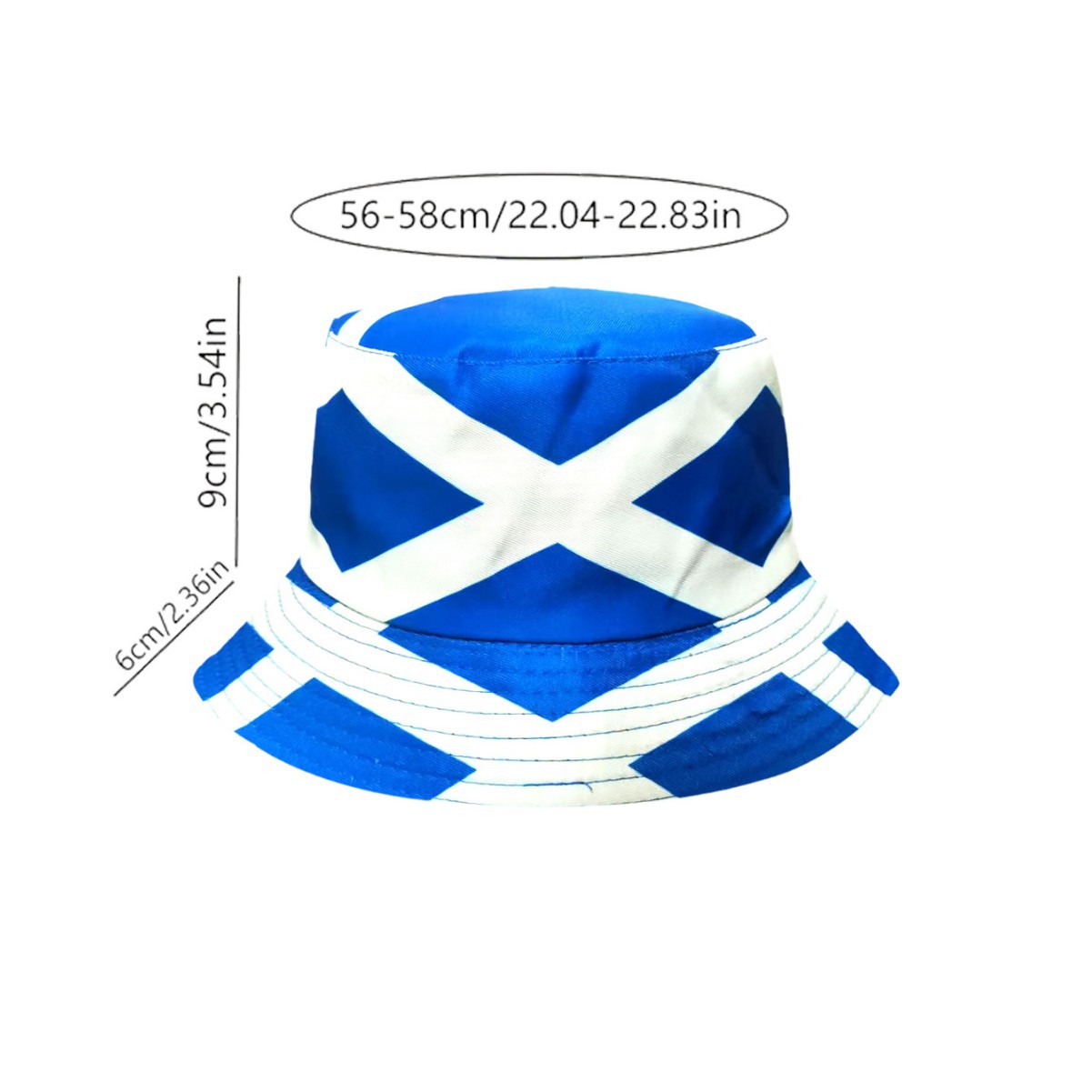2026 Scotland Hot Sale Soccer  – обзор и цена Bucket Hat Cotton
