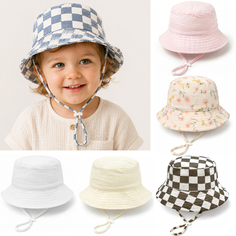 Muslin Baby Summer Hat Adjusta – обзор и цена Bucket Hat Cotton