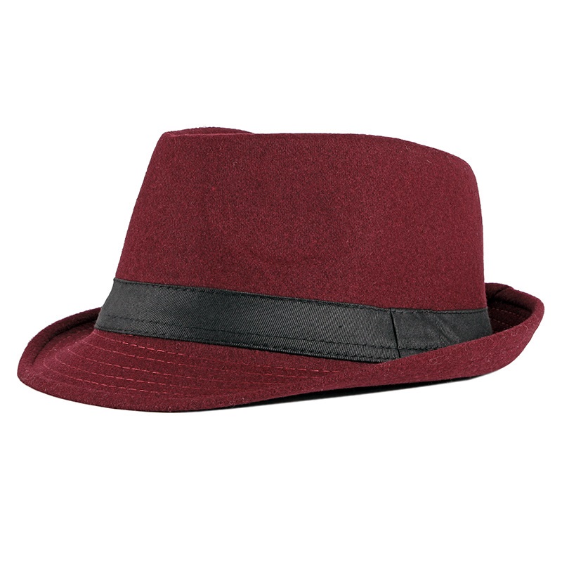 Hat for Men New Autumn Winter  – обзор и цена Fedora Hat Wool