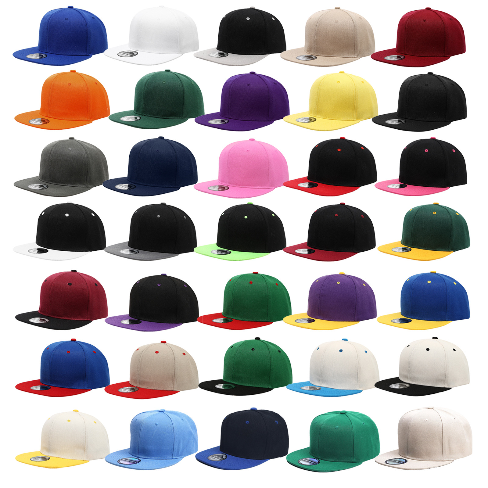 Custom Logo Snapback Caps Men  – обзор и цена Snapback Hat Flat