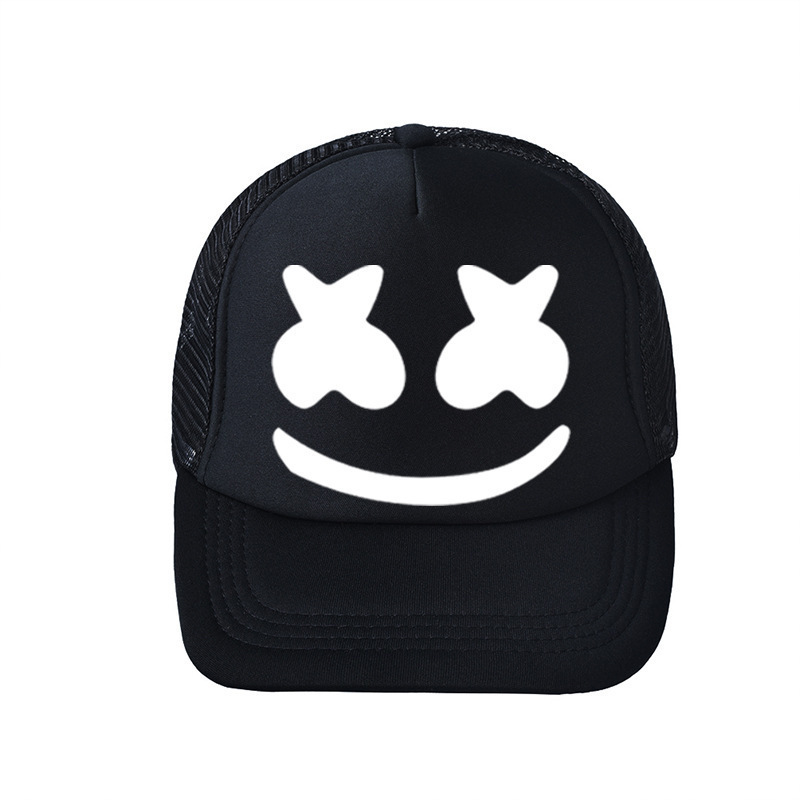 DJ Hip Pop Hat Marshmello Cosp – обзор и цена Trucker Cap Mesh