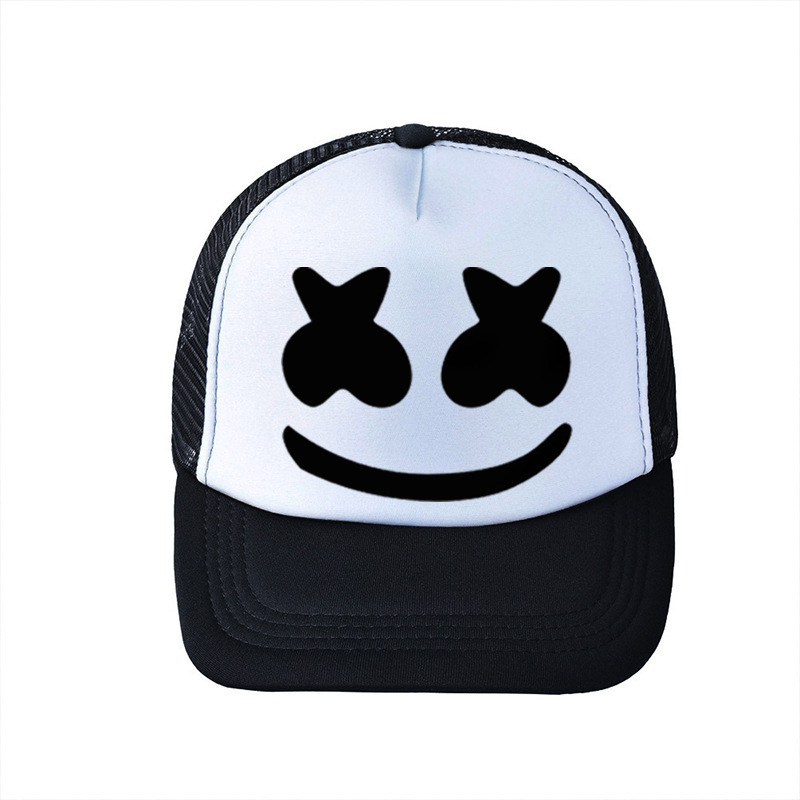 DJ Hip Pop Hat Marshmello Cosp – обзор и цена Trucker Cap Mesh