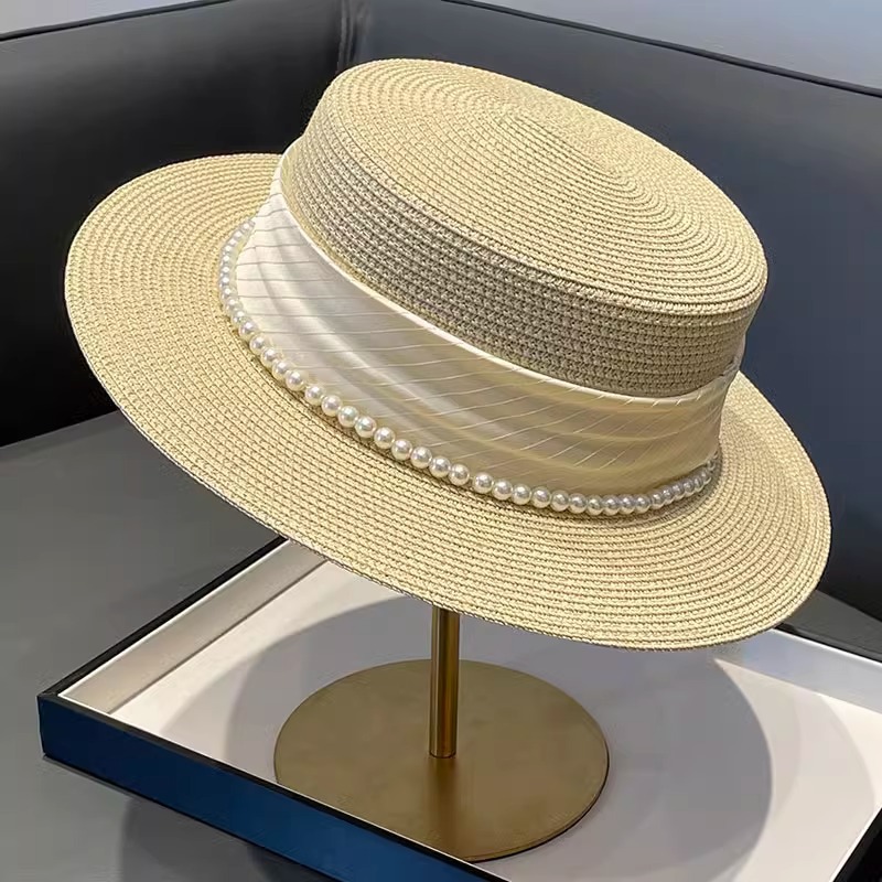 2025 New Style Hat Retro Flat  – обзор и цена Sun Hat Wide Brim