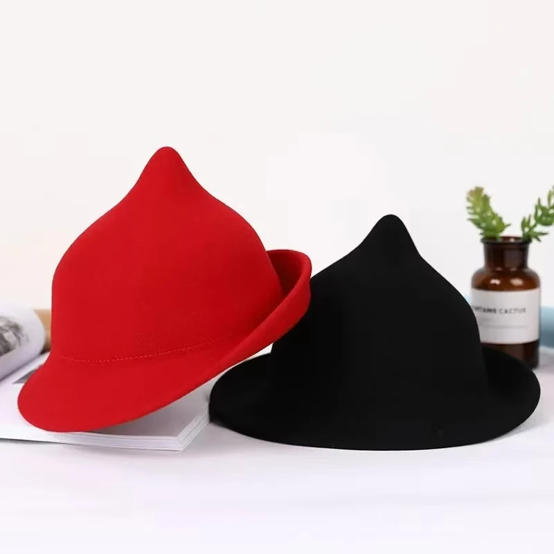 100% Wool Modern Witch Hat Hal – обзор и цена Fedora Hat Wool