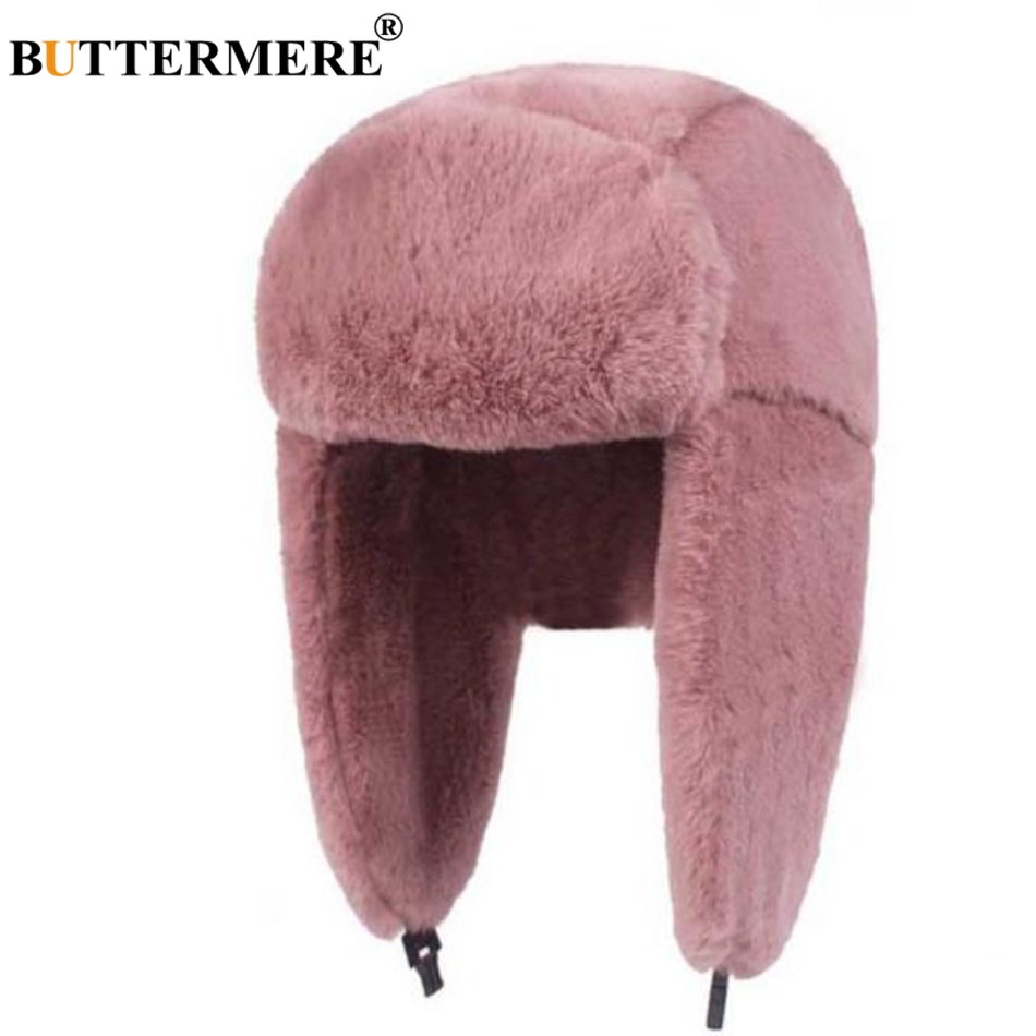 BUTTERMERE Fur Caps Women Bomb – обзор и цена Winter Trapper Hat