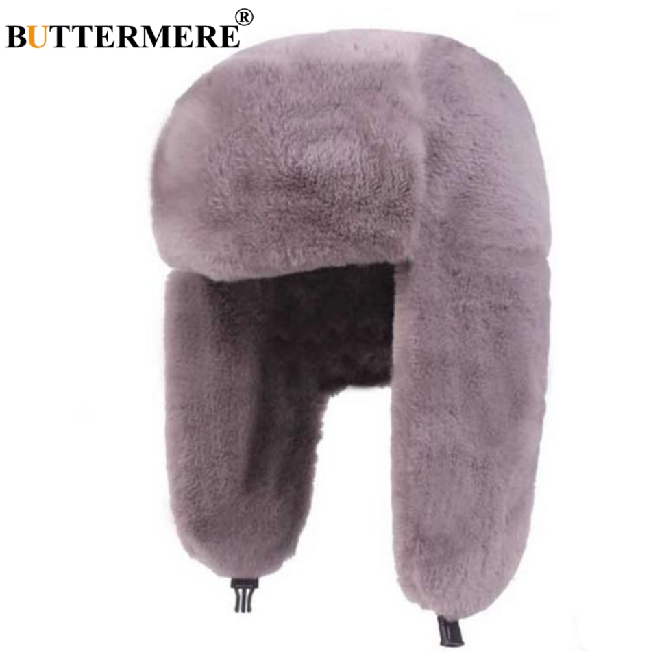 BUTTERMERE Fur Caps Women Bomb – обзор и цена Winter Trapper Hat