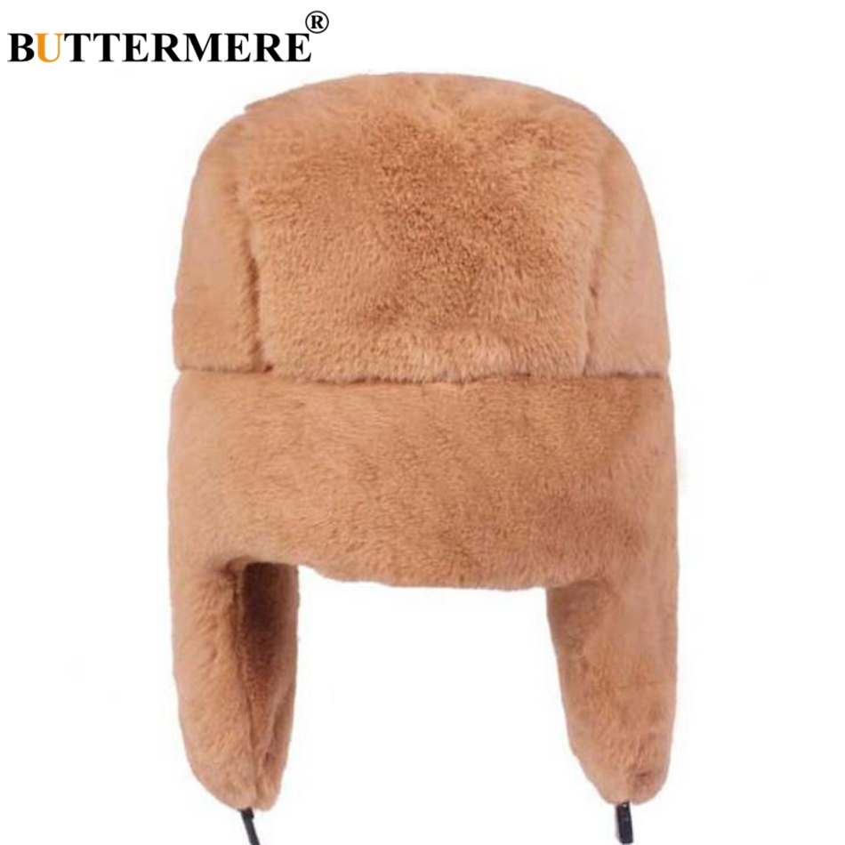 BUTTERMERE Fur Caps Women Bomb – обзор и цена Winter Trapper Hat