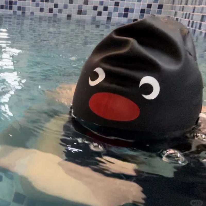 Funny Penguin Swim Cap for Adu – обзор и цена Swim Hat Silicone
