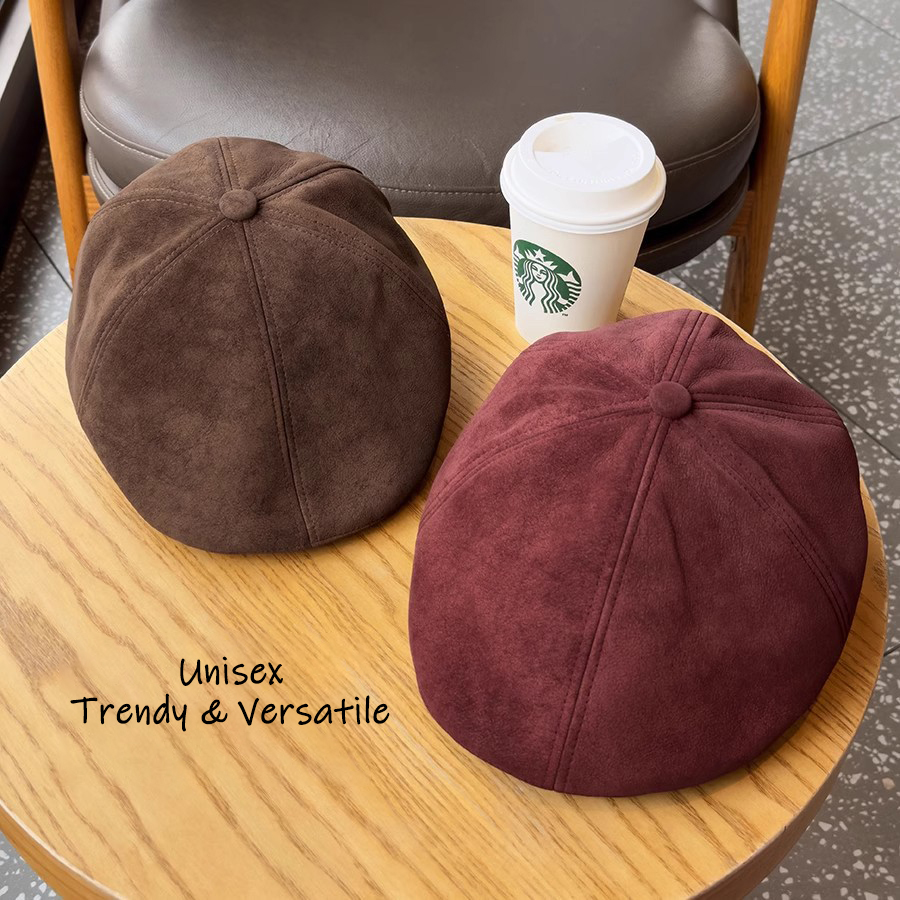 Vintage Suede Newsboy Cap Men  – обзор и цена Newsboy Cap Ivy