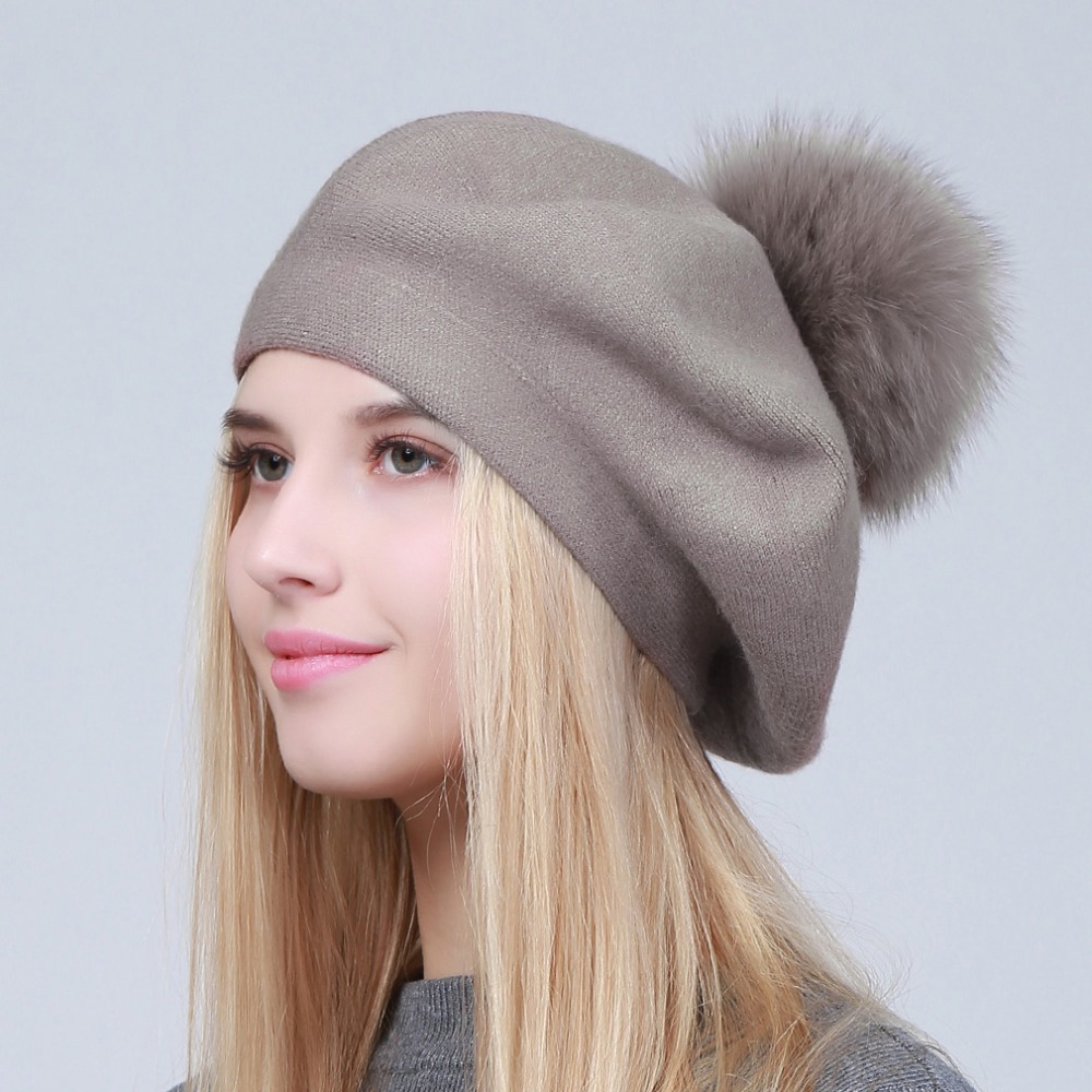 Geebro Women's Beret Hat Winte – обзор и цена Beret French Wool