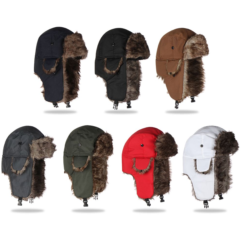 Warm Winter Fur Earflap Ski Ha – обзор и цена Winter Trapper Hat