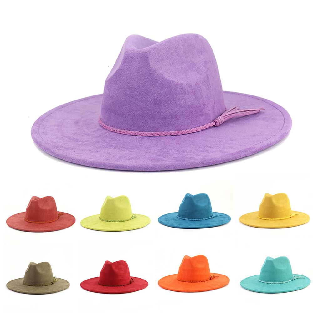 Vegan Suede Hat Teardrop shape – обзор и цена Fedora Hat Wool