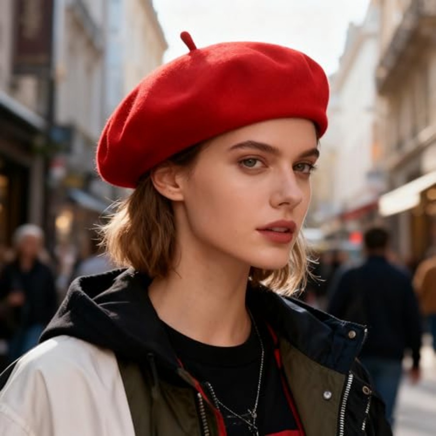 Women Beret Classic French Hat – обзор и цена Beret French Wool
