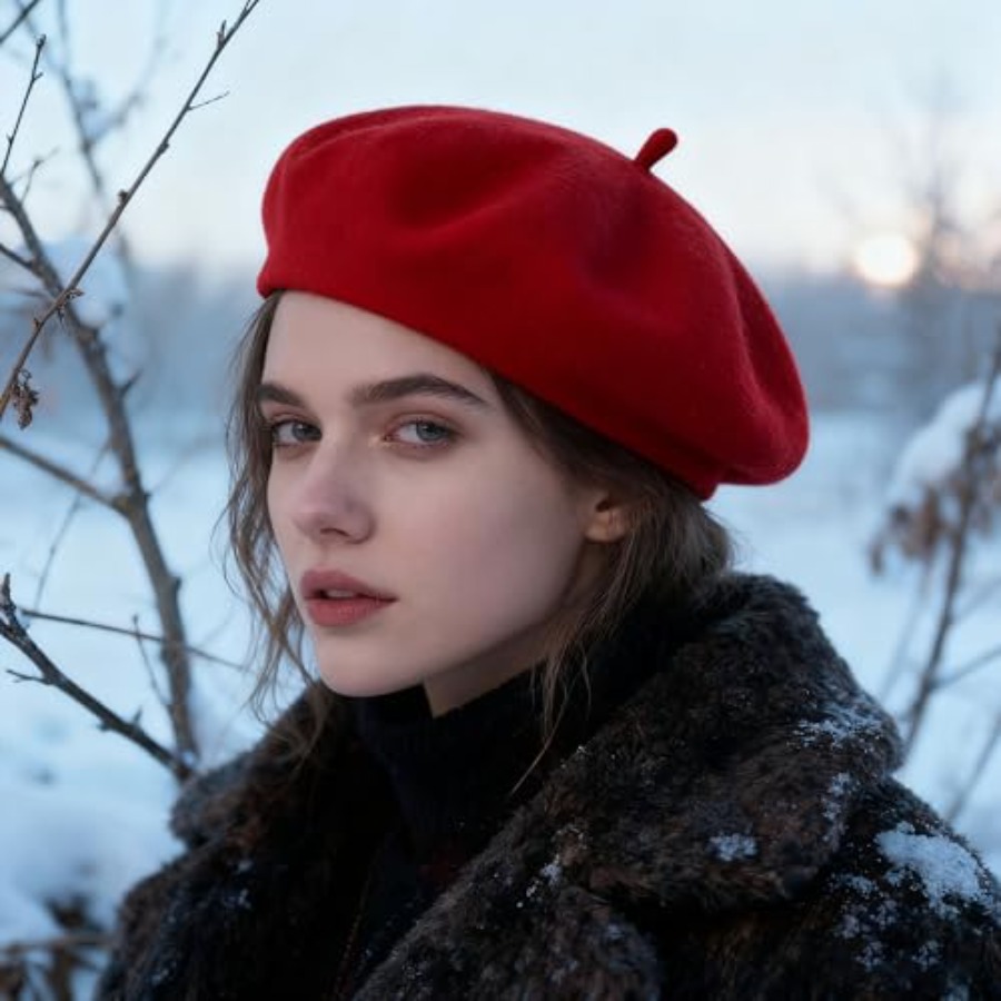 Women Beret Classic French Hat – обзор и цена Beret French Wool