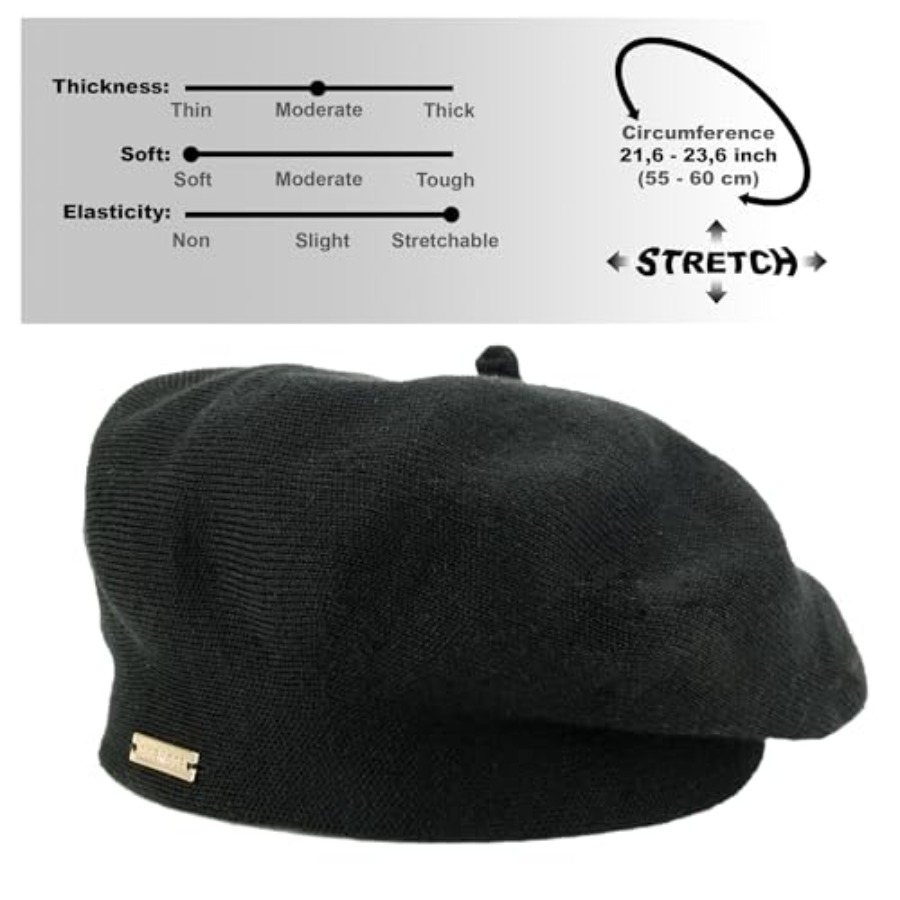 Beret - Warm Lined Wool Angora – обзор и цена Beret French Wool