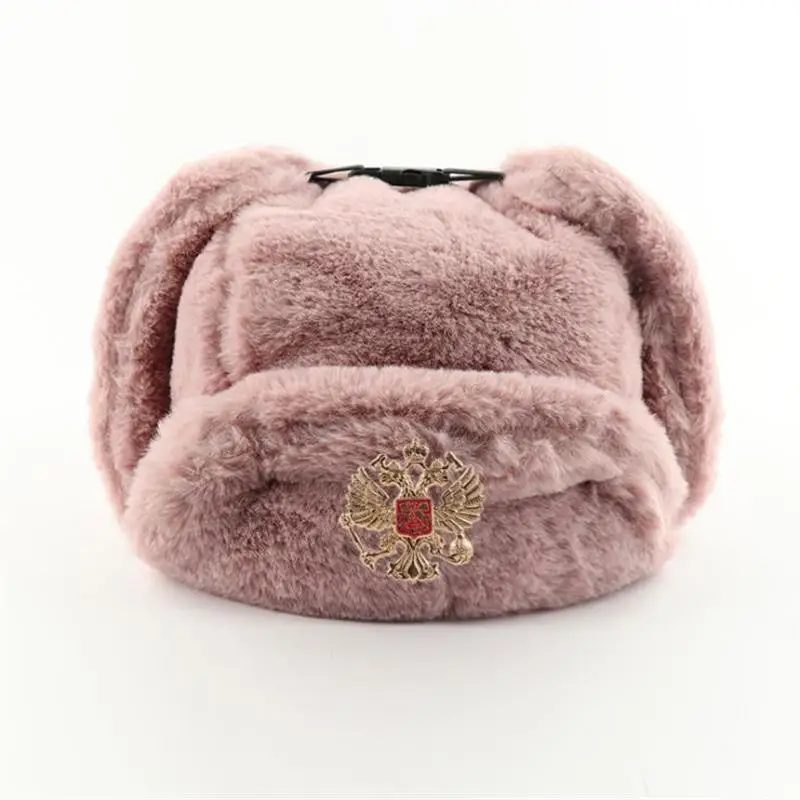 Soviet Badge Ushanka Men&Women – обзор и цена Winter Trapper Hat