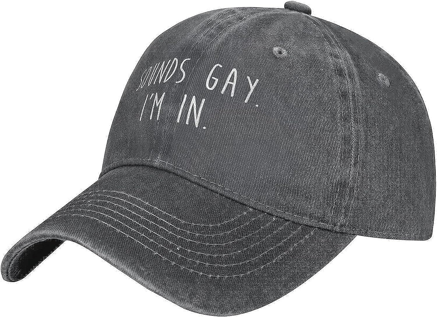 Hat Funny Gay Sounds Gay I'm i – обзор и цена Golf Cap Dad