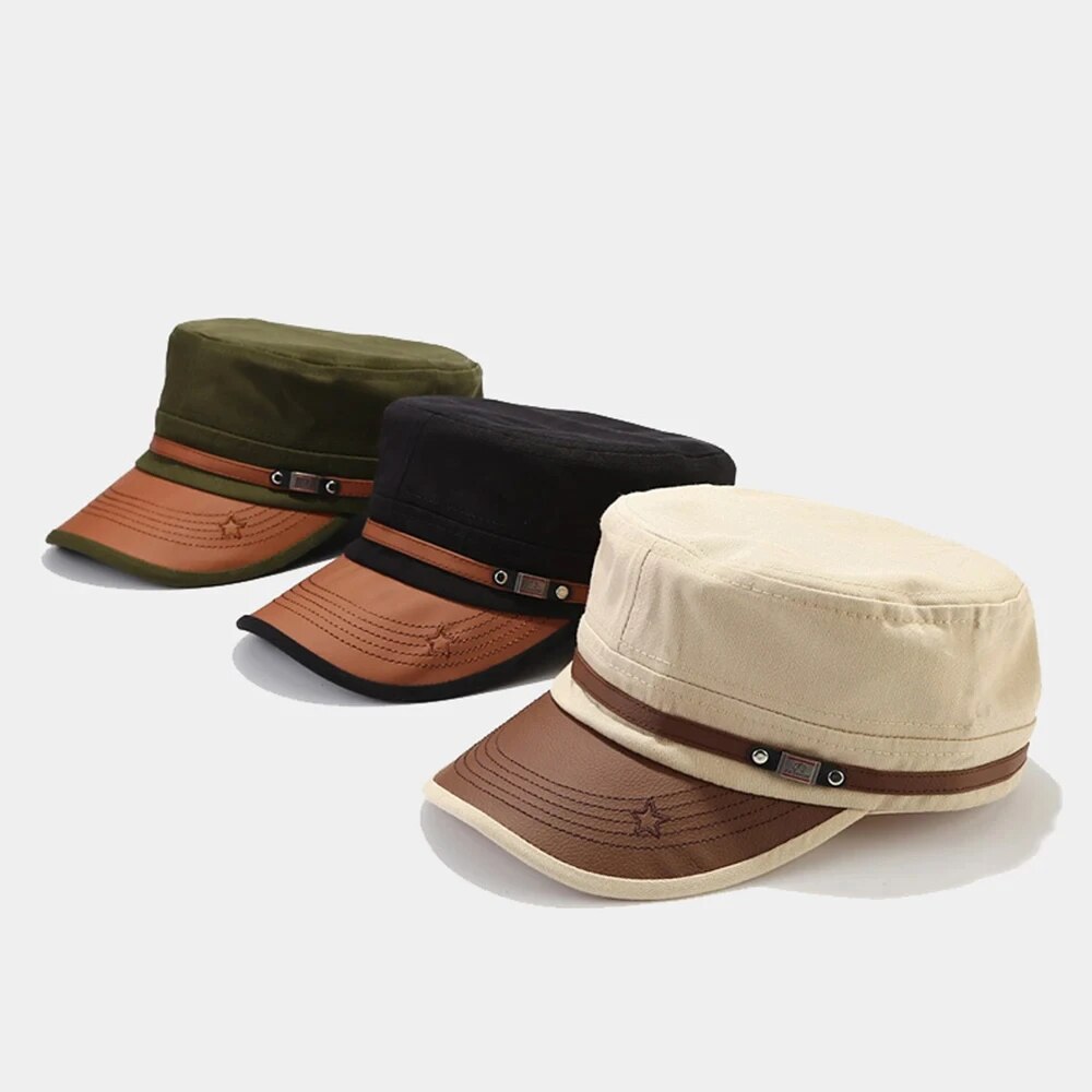Casual Cadet Hat Man Flat Top  – обзор и цена Dad Hat Cotton