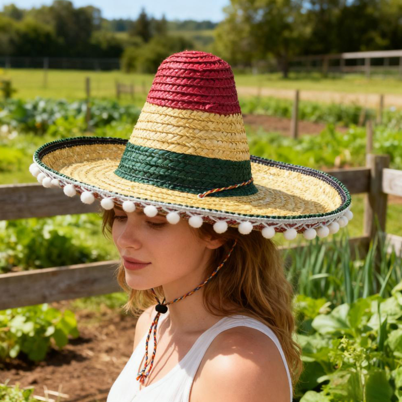 Mexican Straw Hat Carnival Wid – обзор и цена Sun Hat Wide Brim