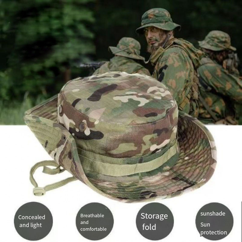 Tactical Camouflage Fishing Ca – обзор и цена Boonie Hat Tactical