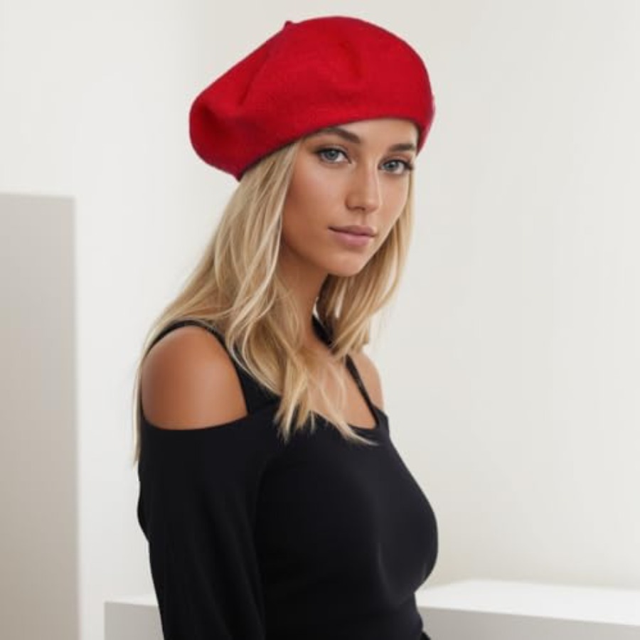 Women's Beret Hats Chic French – обзор и цена Beret French Wool